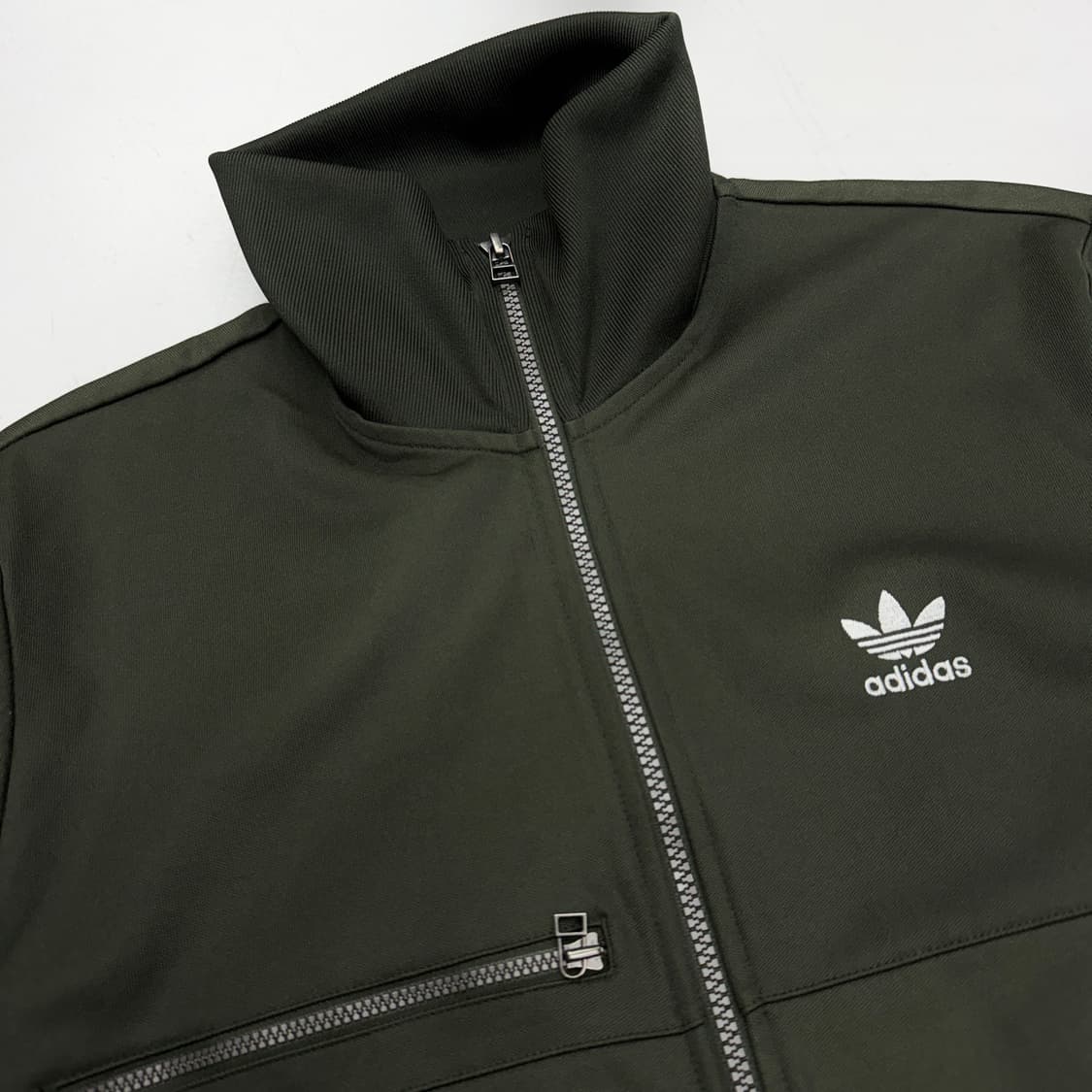 아디다스 카키 하이넥 파이어버드 트랙탑 져지 상품이미지3