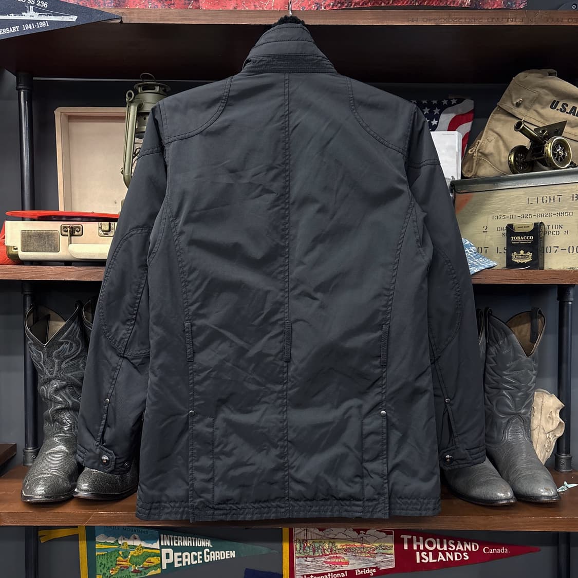 00s 폴로 랄프로렌 웰메이드 나일론쉘 모터사이클 자켓 탈부착퍼 N620 상품이미지2