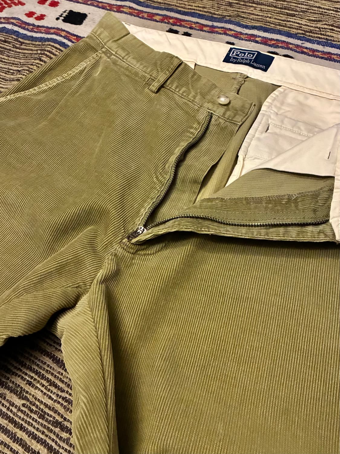 (32)POLO 폴로랄프로렌 골덴 코듀로이 치노팬츠 올리브 상품이미지5