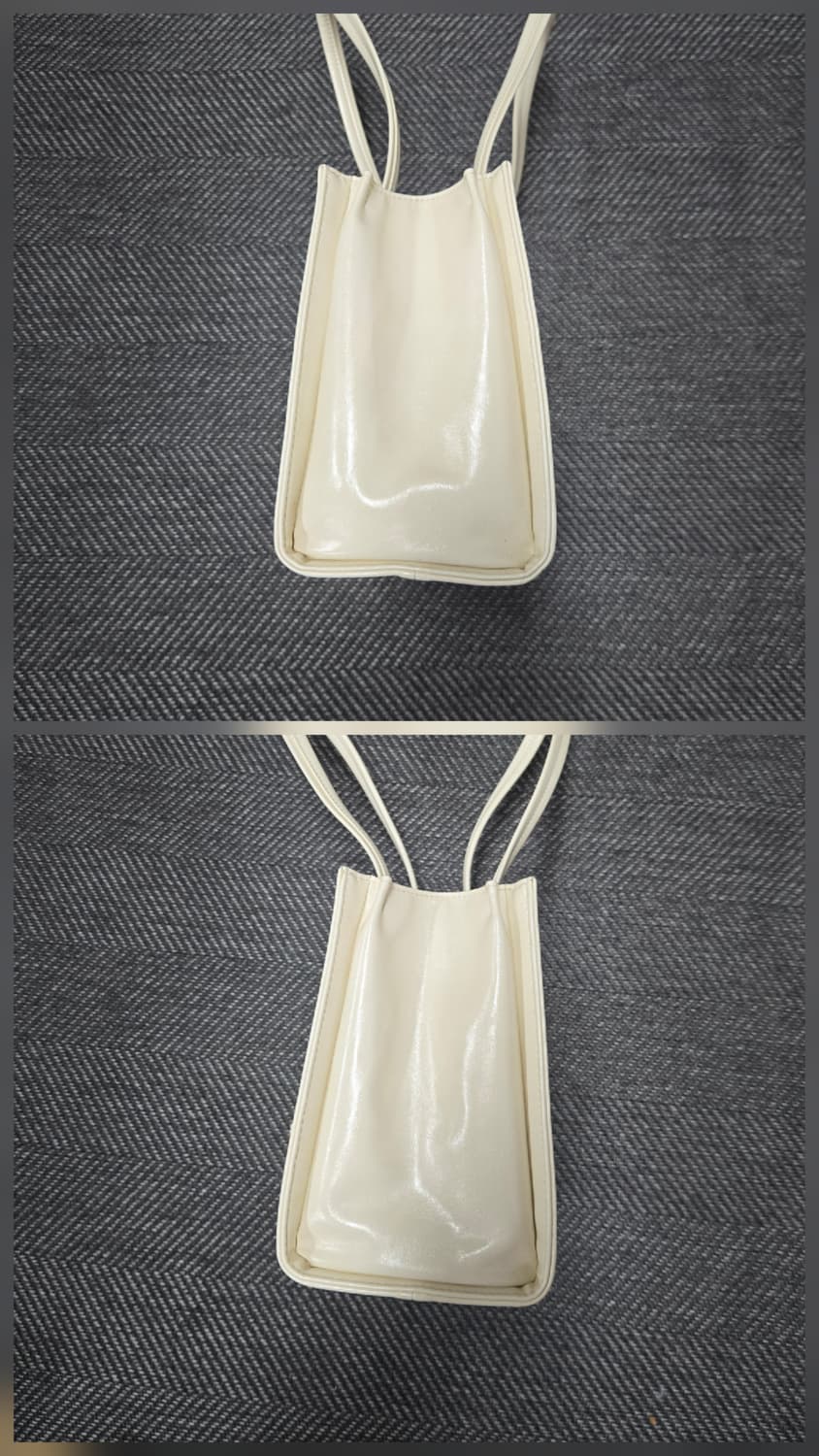 엠제이드 클래식 마틸다 L 아이보리 숄더백 상품이미지3