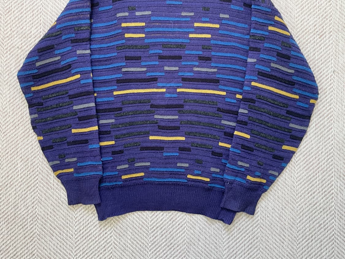 빈티지 브리치 멀티 패턴 자카드 니트   J04187 상품이미지7