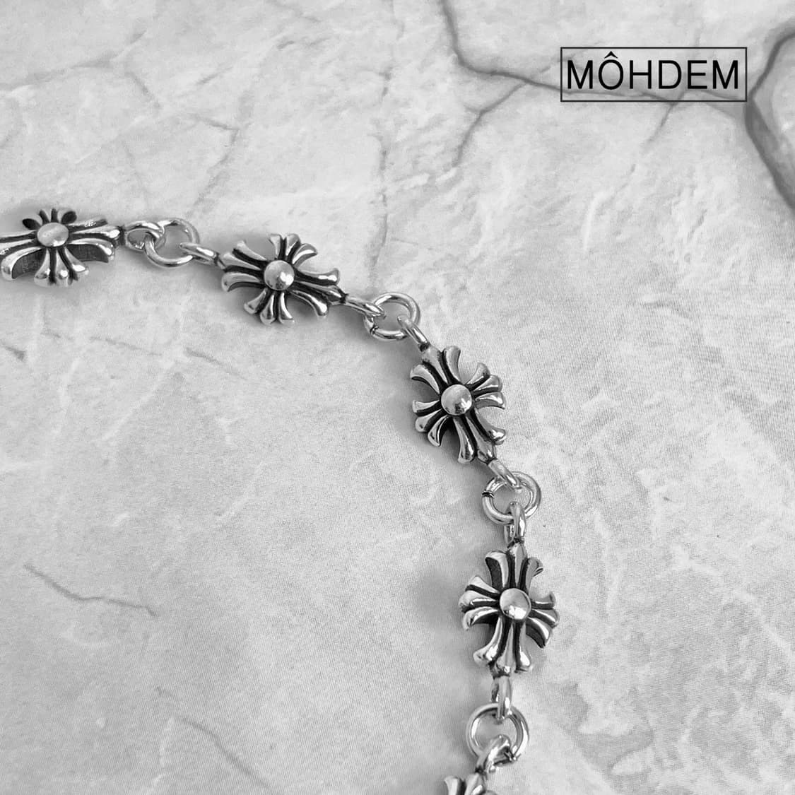 (Unise) 크로스7 실버 체인팔찌 상품이미지7