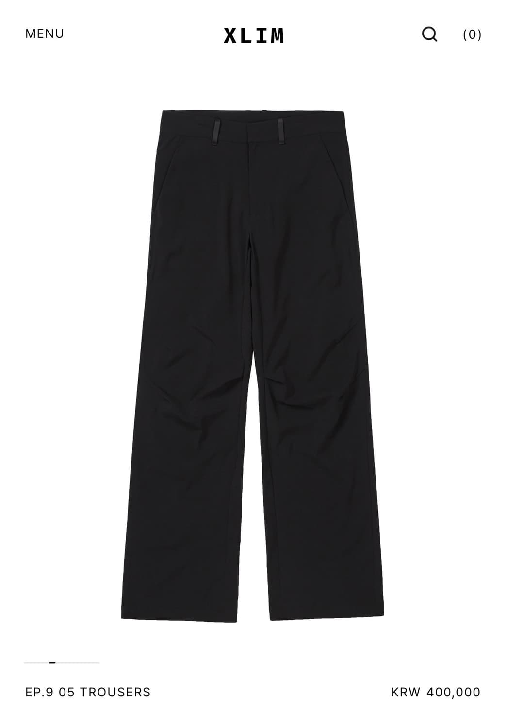 Xlim ep.9 05 trousers L 상품이미지1