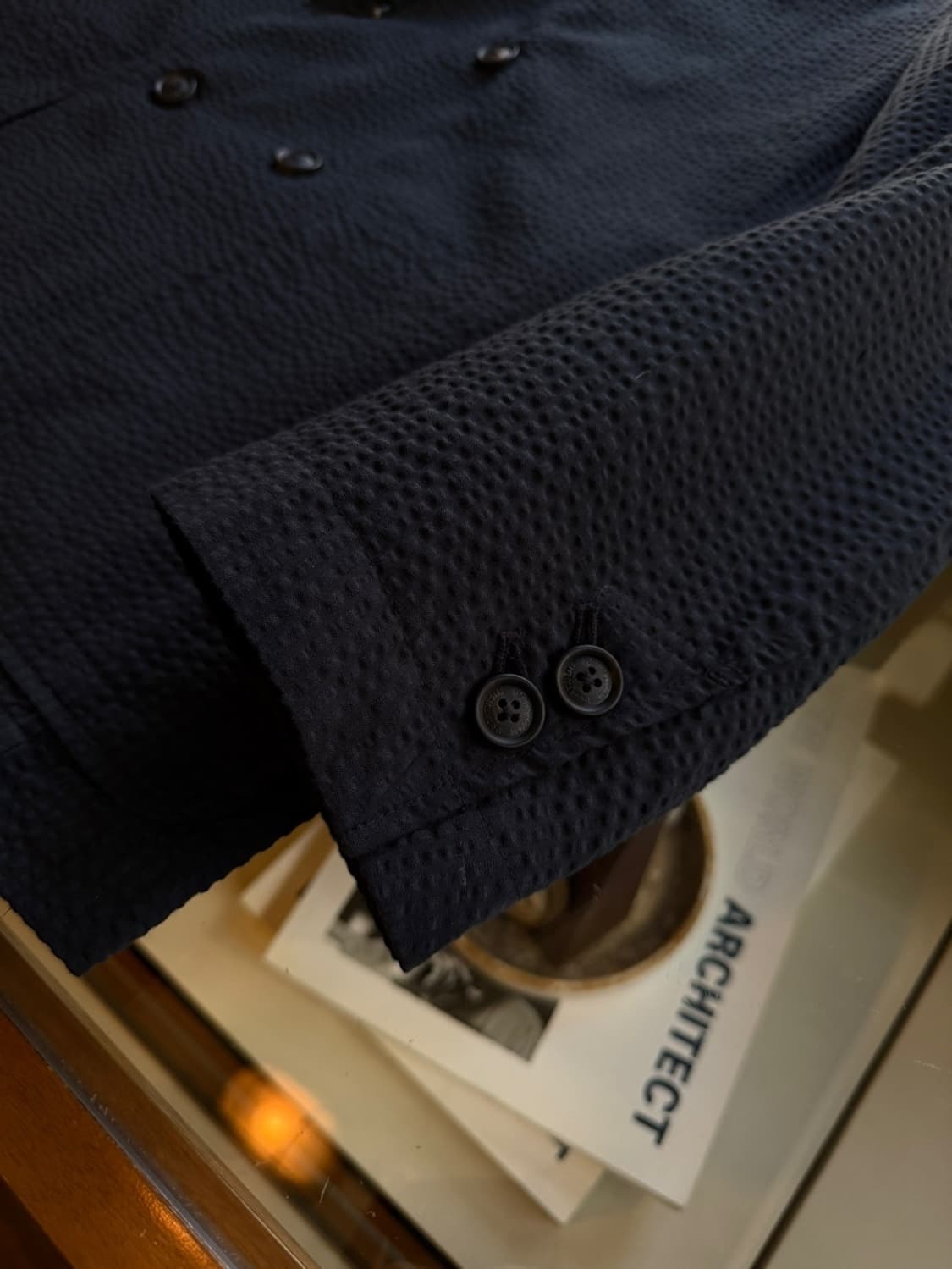 비슬로우 더블 브레스티드 자켓 100 상품이미지6