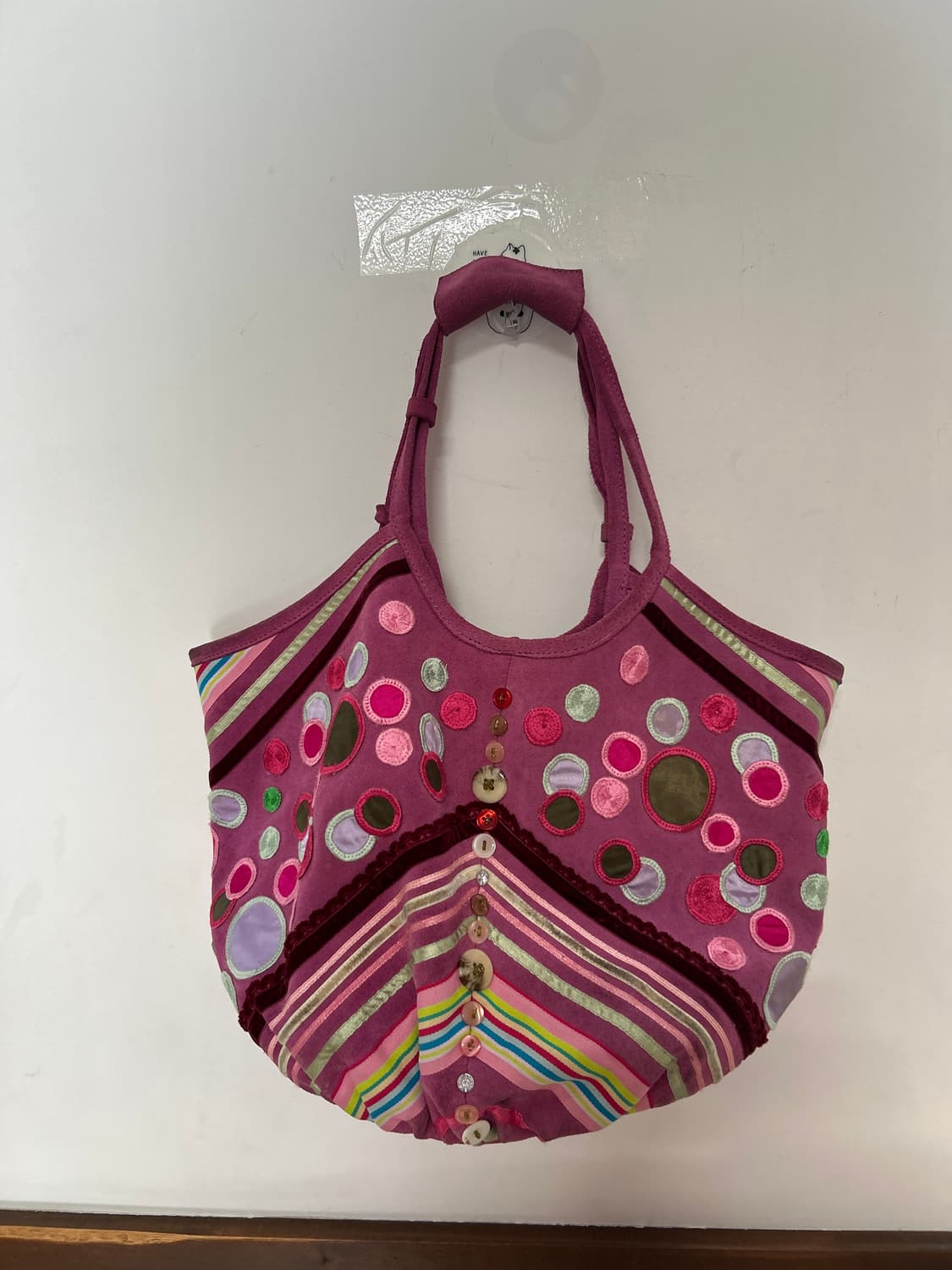 Button striped bag  상품이미지3