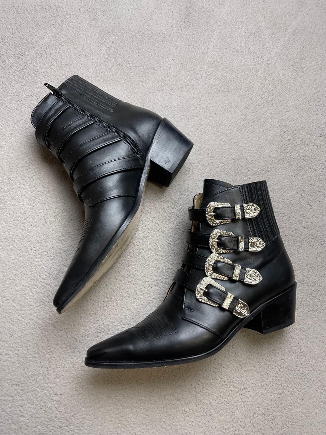 [37.5] 르슐리에 드 제롬리 버클 레더부츠 -230-235 상품이미지2