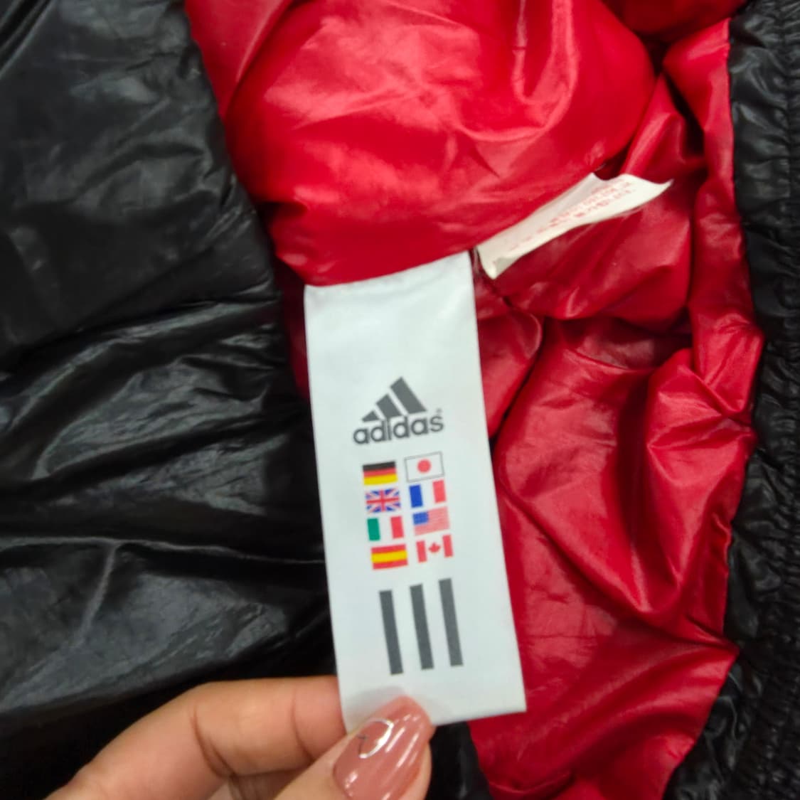 [85] 아디다스 스몰로고 구스다운 패딩 점퍼 1217J1 상품이미지5