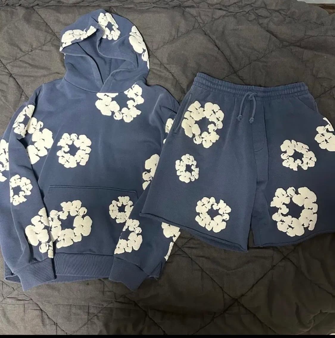 데님티어스 네이비 셋업 상품이미지1