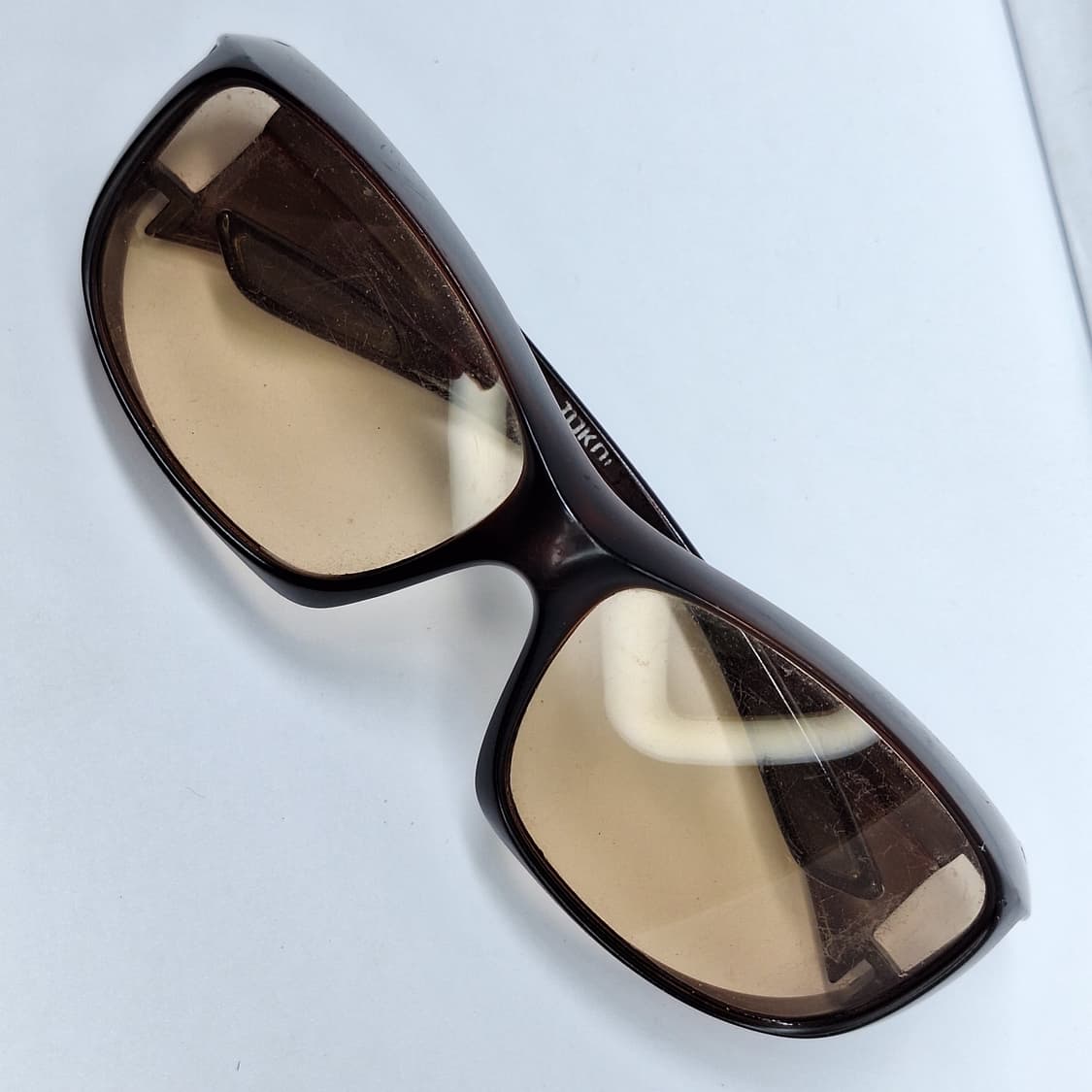 일본 빈티지 고글형 브라운 앰버 선글라스 토카이 레트로 유니트 고프코어  상품이미지1