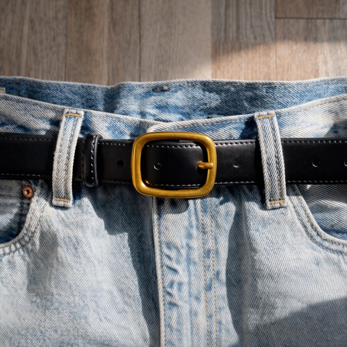 클래식버클 가죽벨트 상품이미지1