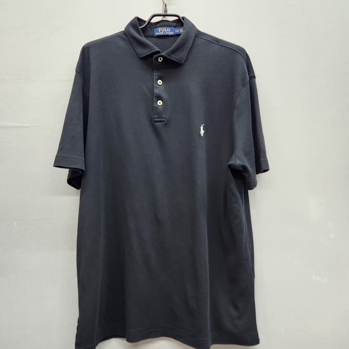 폴로랄프로렌 화이트포니 반팔카라 L(XL) 상품이미지1
