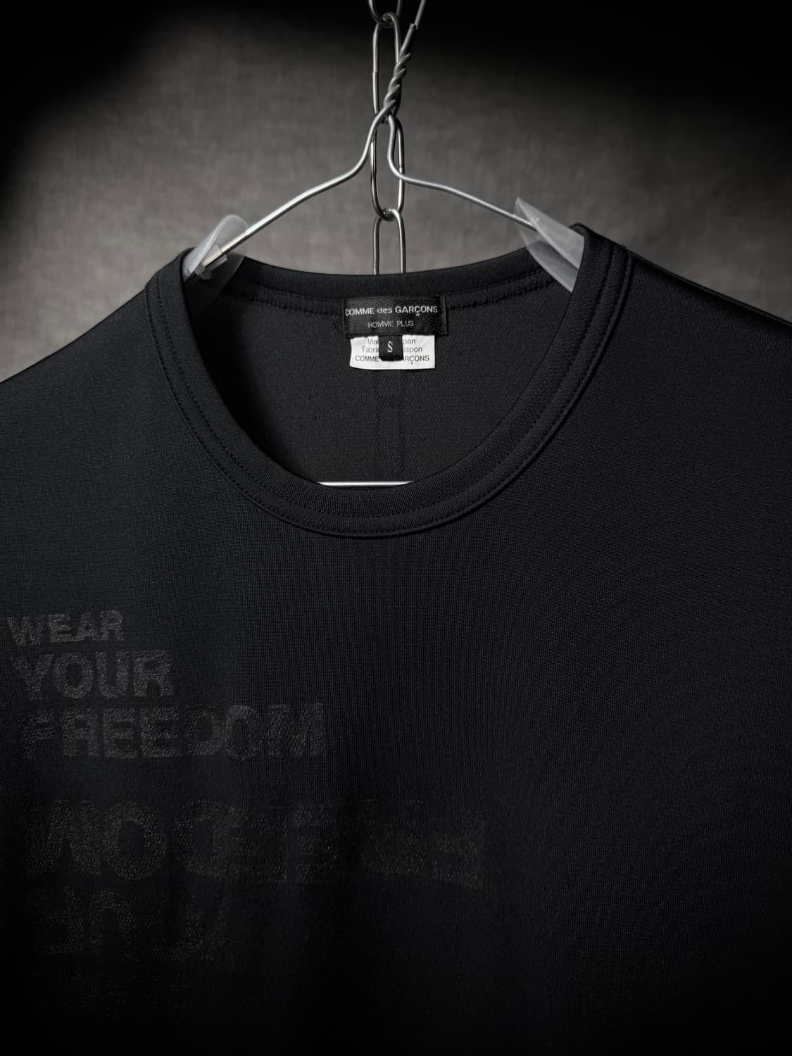꼼데가르송 옴므 플러스 18ss 'WEAR YOUR FREEDOM'  상품이미지3