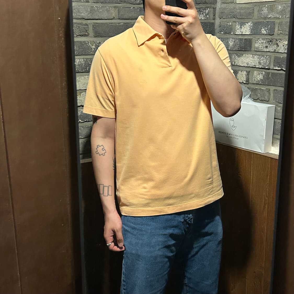 XL) CP 컴퍼니 자수 로고 반팔 카라티 피케셔츠 상품이미지9