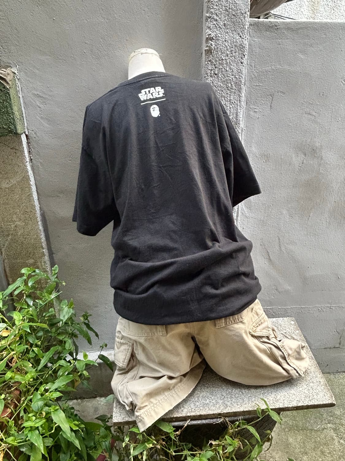 *rare* bape 베이프 스타워즈 프린팅 티셔츠 상품이미지2