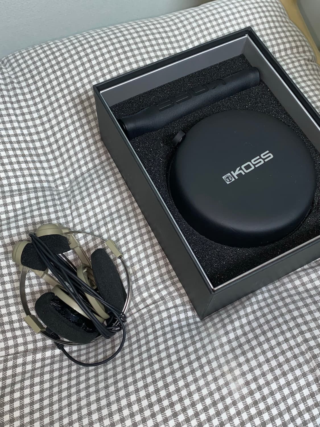 소희 koss 포타 프로 베이지 헤스폰 헤드셋 풀박스 상품이미지3
