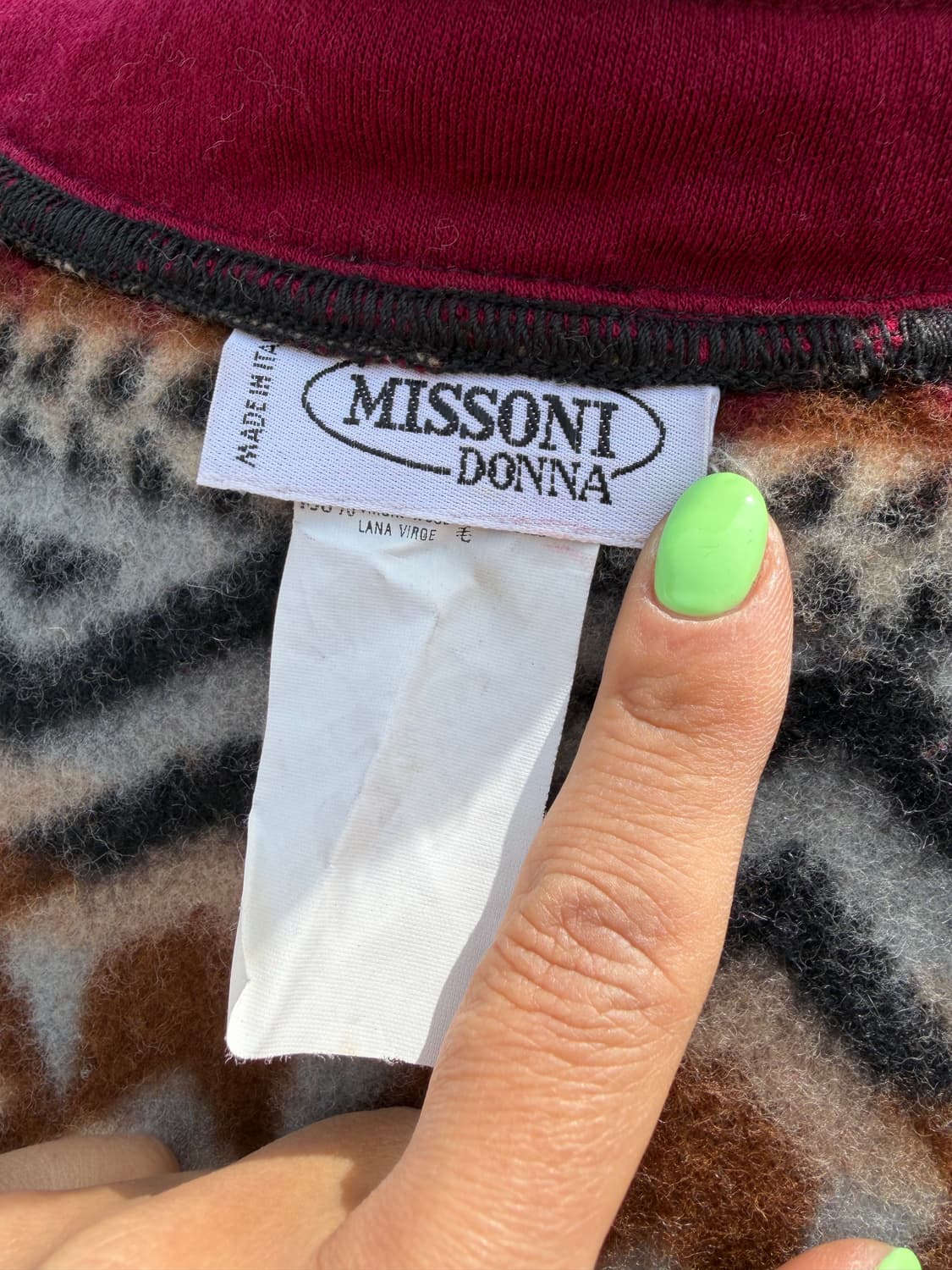 Missoni Donna Pattern Wool Jacket 상품이미지7