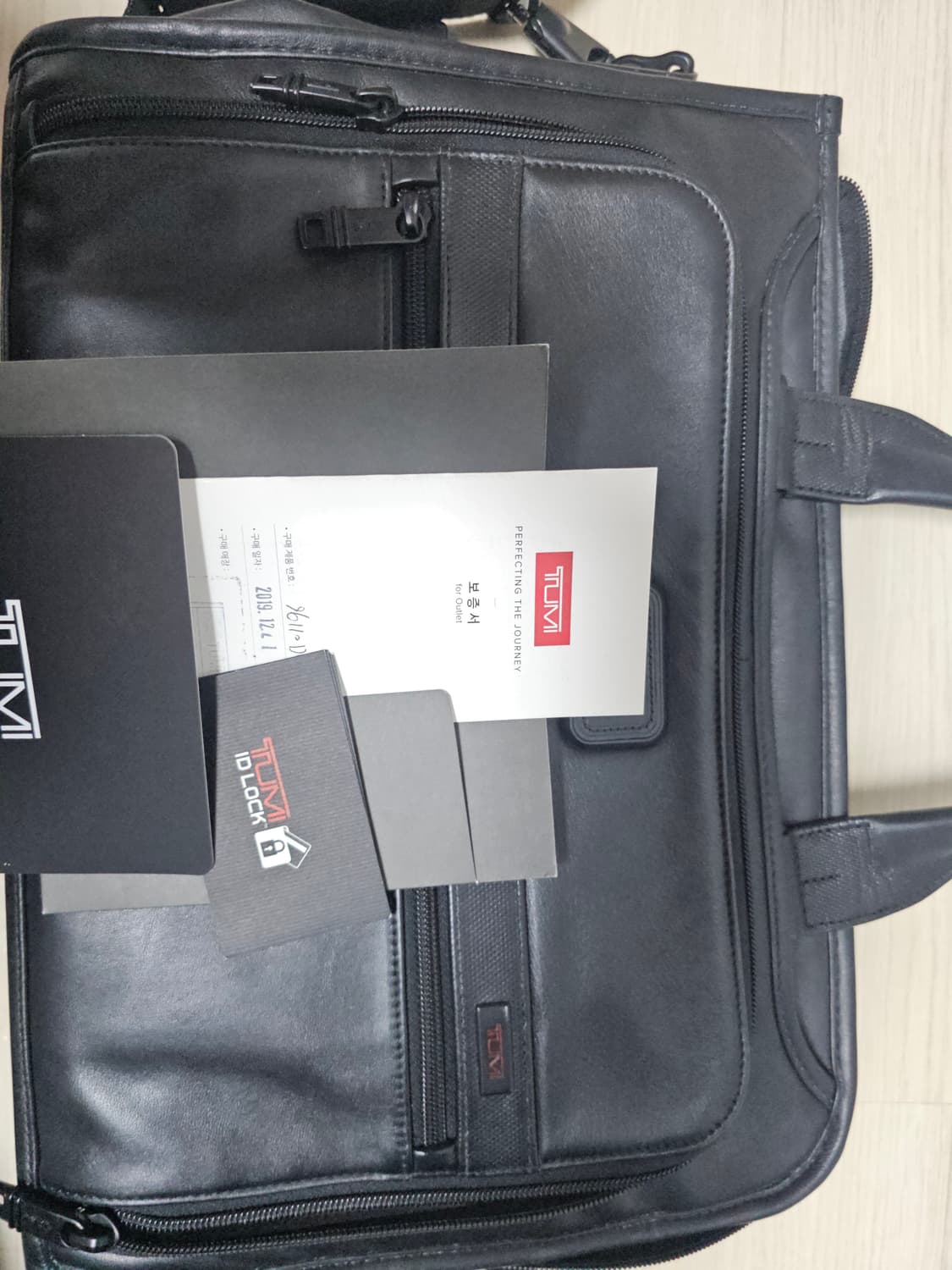 투미 알파 II 슬림 디럭스 포트폴리오 서류가방 상품이미지2