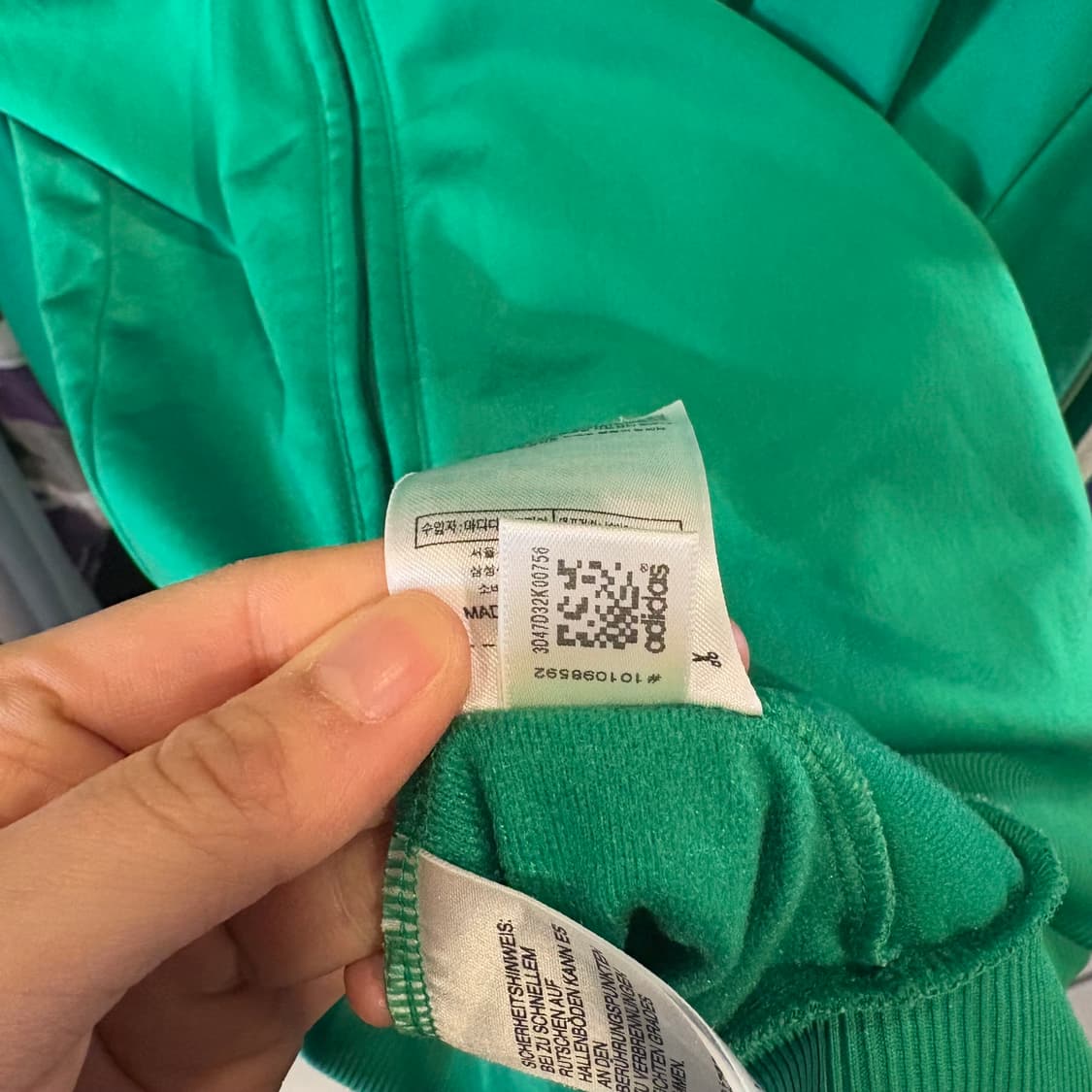 아디다스 구파이어버드 트랙탑 그린 져지 상품이미지7