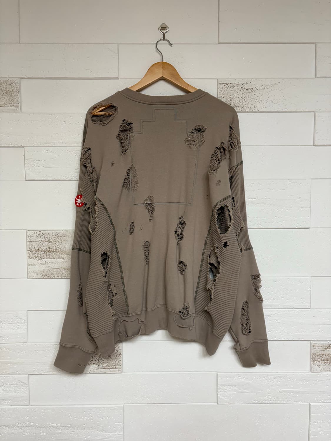 카브엠트 와이드 립 컷 집업 상품이미지3