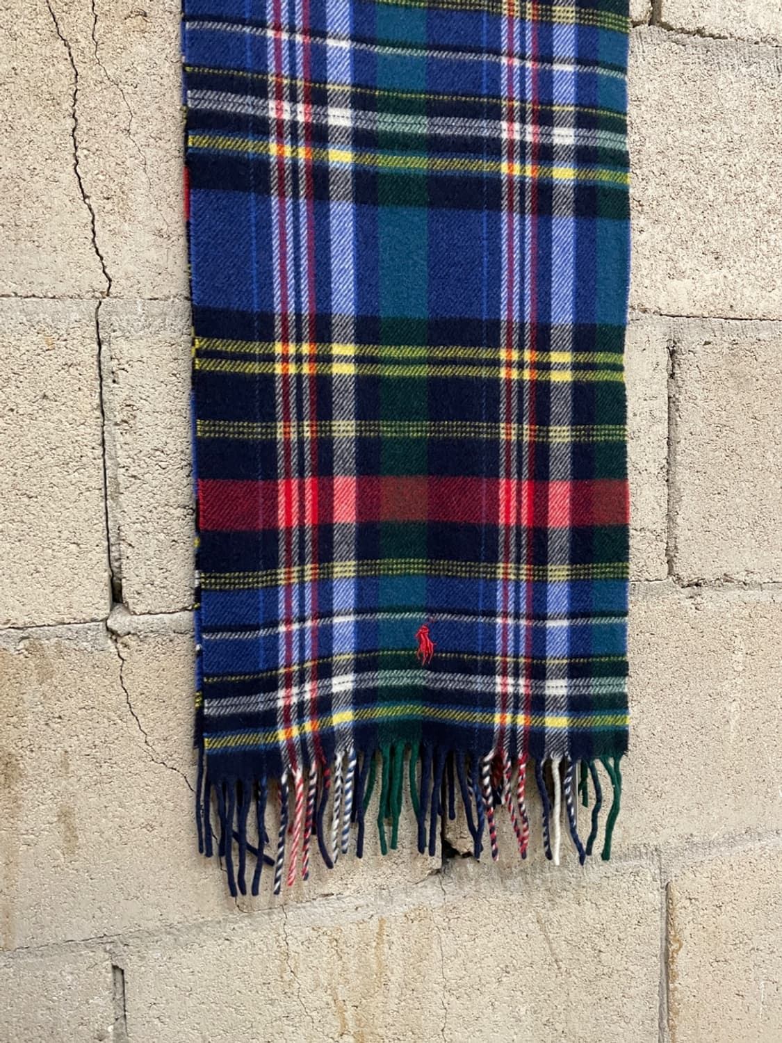 폴로 랄프로렌 체크 울 머플러  상품이미지3