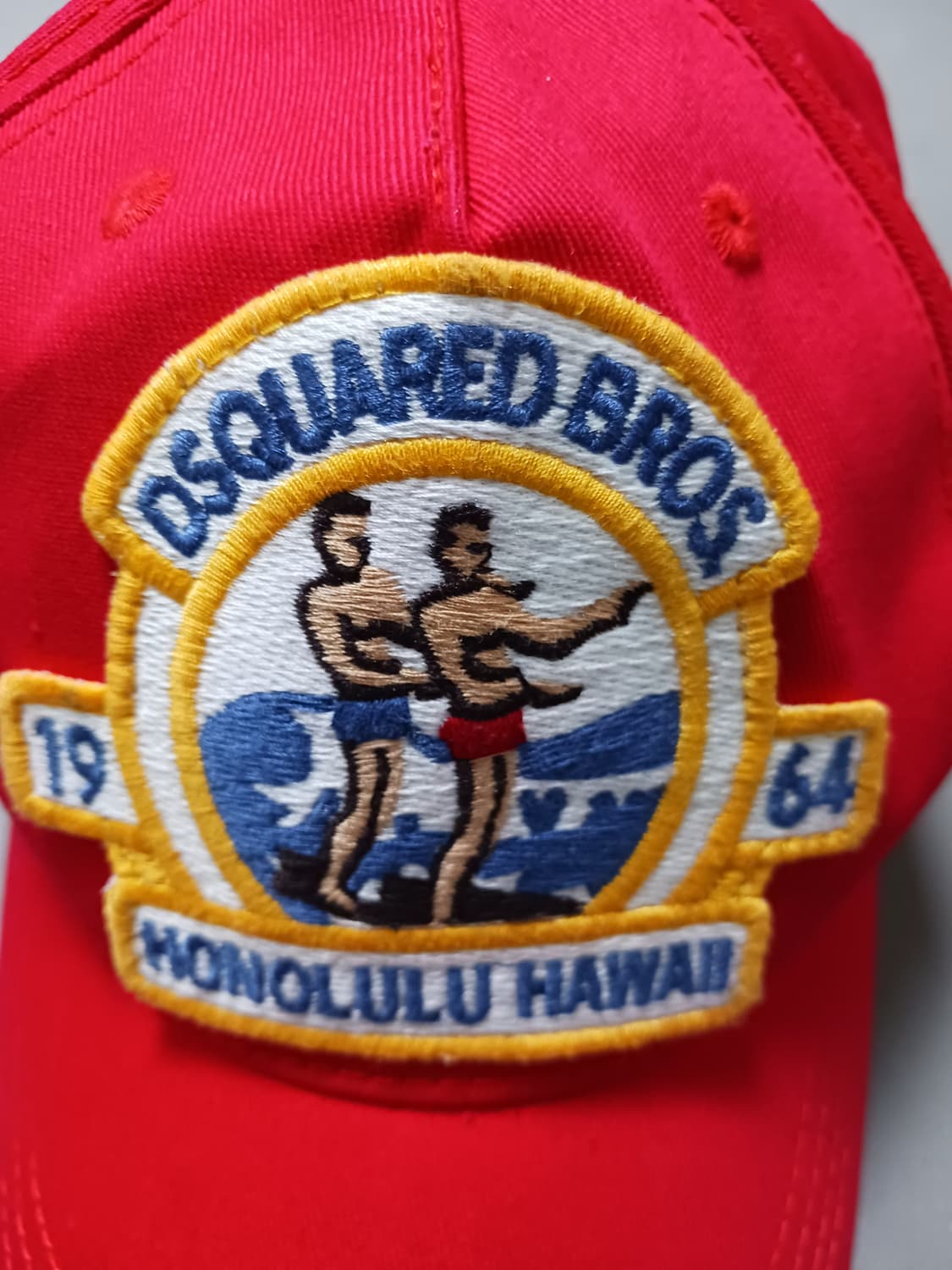 디스퀘어드2 레드 볼캡 야구모자 상품이미지2