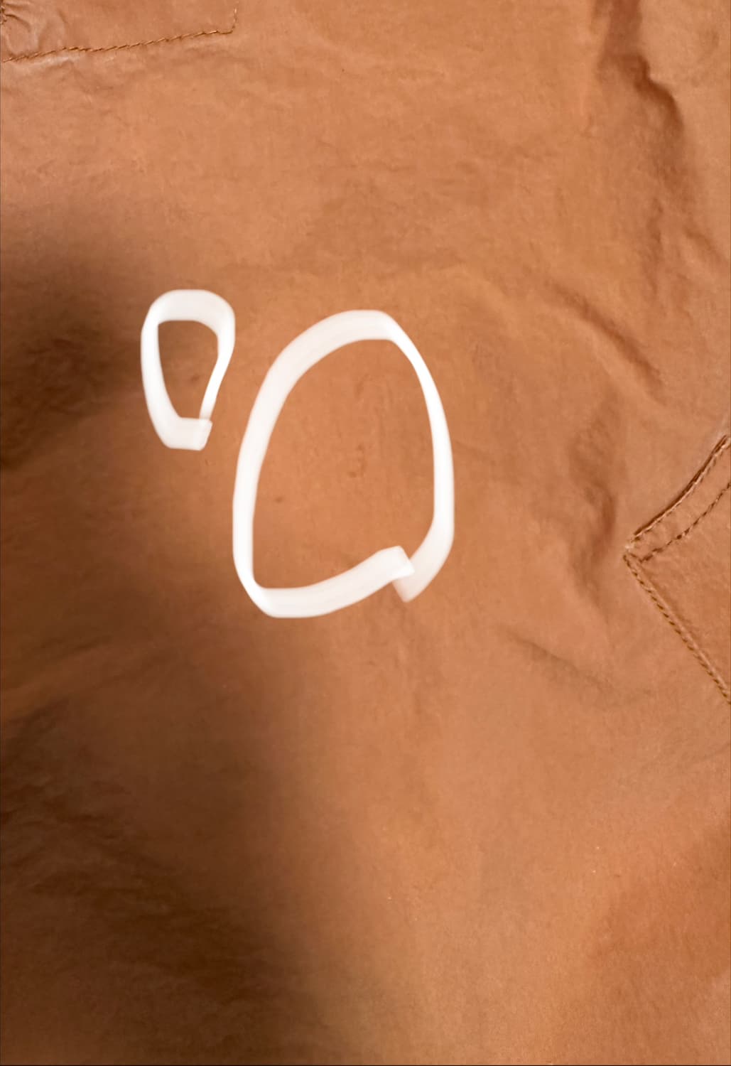 엔즈앤드민즈 아노락, L, 오렌지 상품이미지4