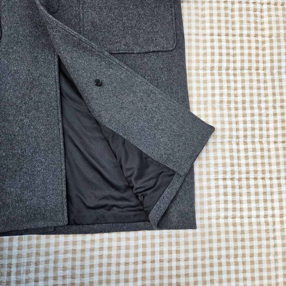 비바스튜디오 오버핏 롱 코트 남자100~105 상품이미지6