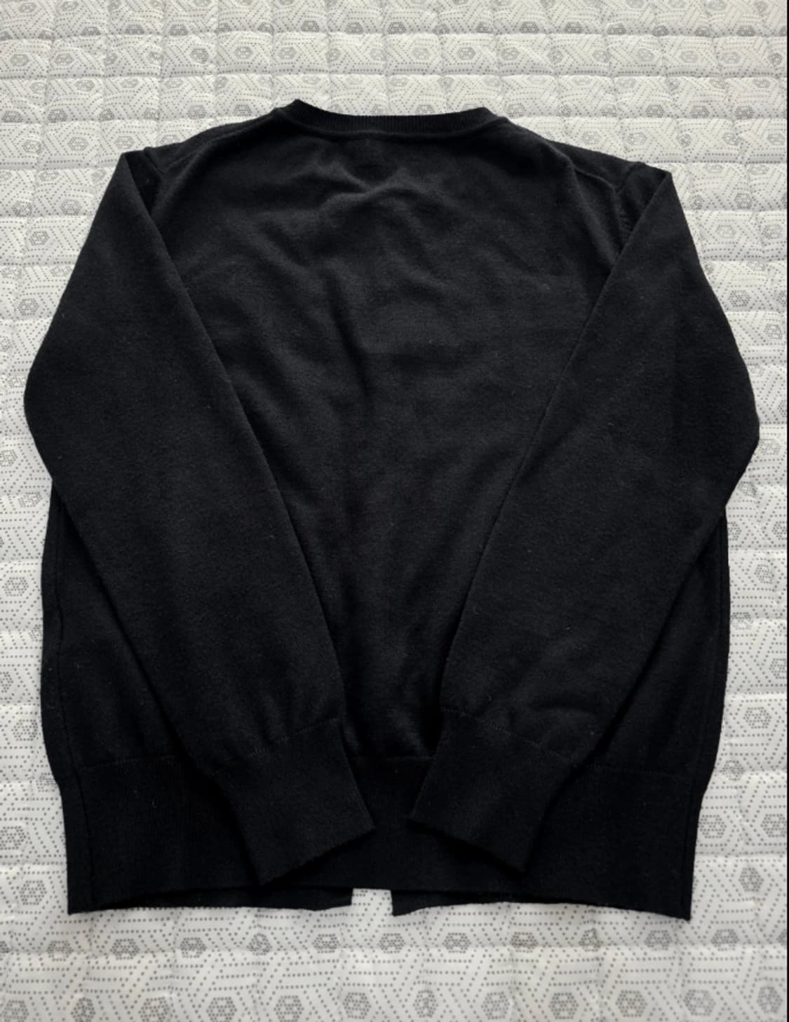 메종키츠네 폭스 패치 블랙 가디건 ~55반 상품이미지7