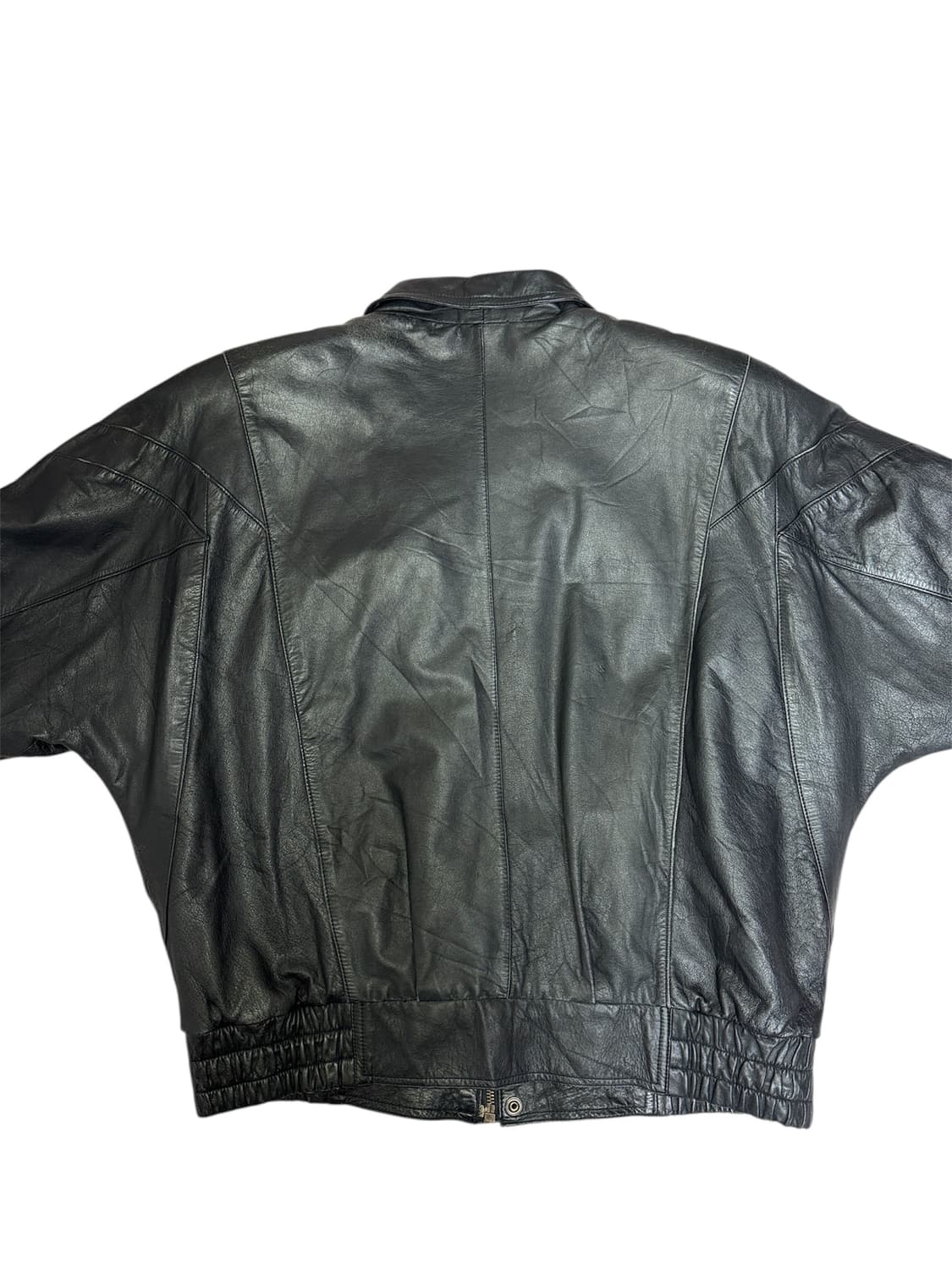 빈티지 레더 블루종 소가죽 자켓 M 상품이미지7