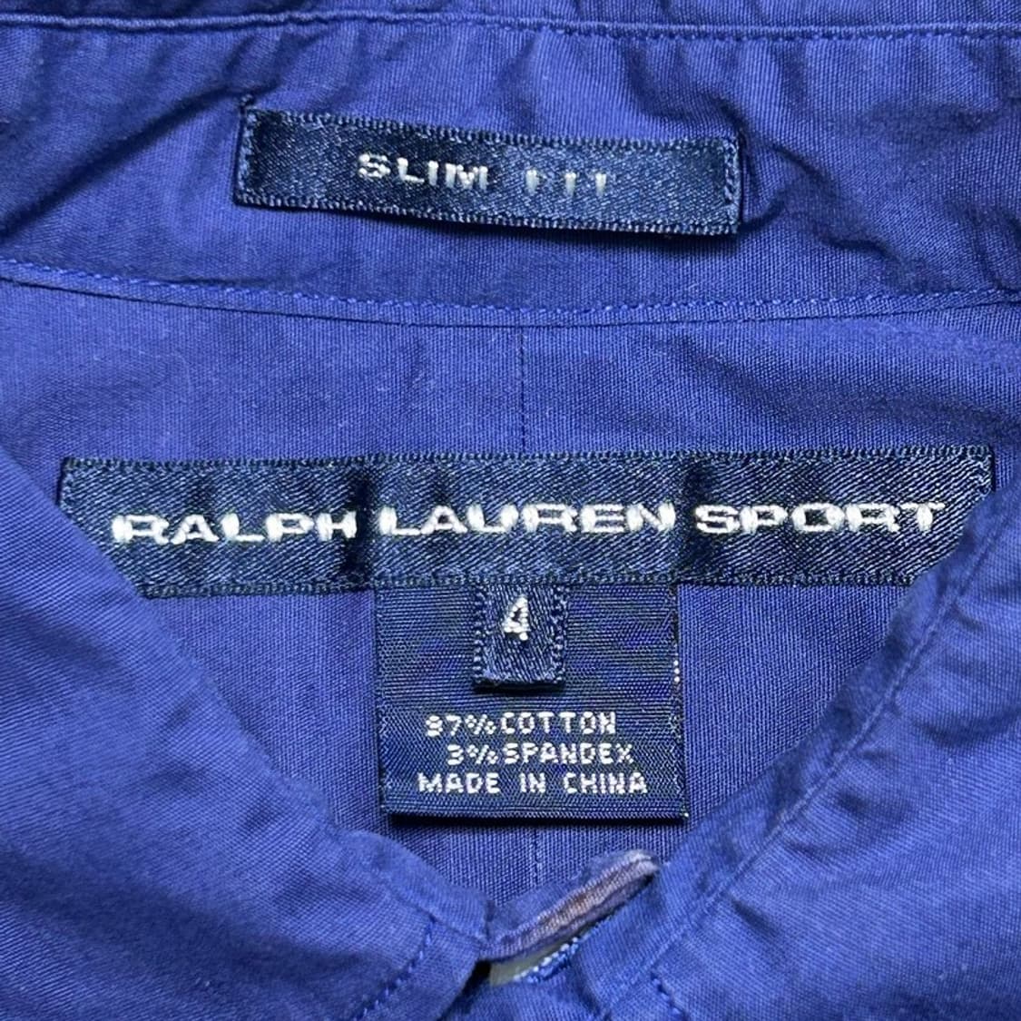 폴로랄플로렌 스포츠 슬림핏 셔츠 퍼플 4 상품이미지5