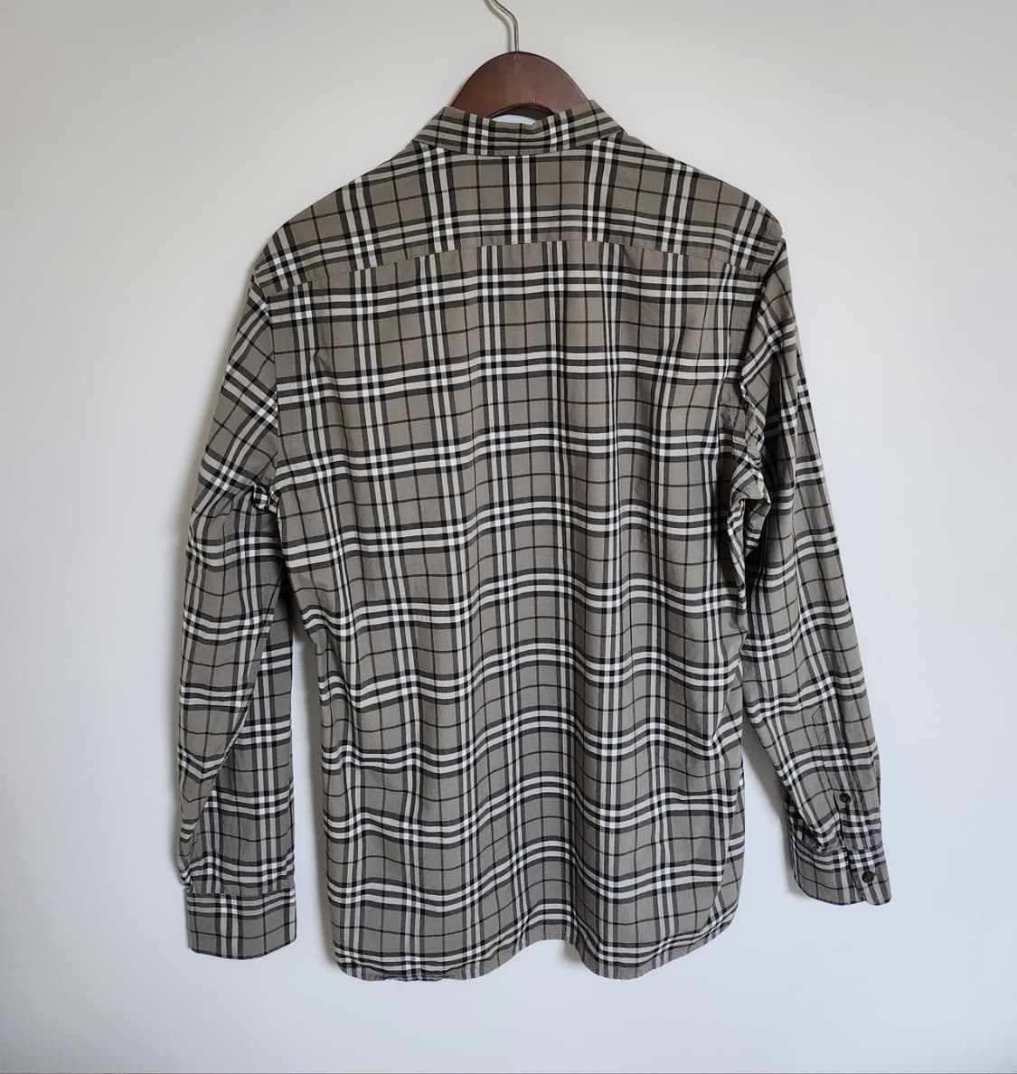 M 버버리 런던 빈티지 체크 코튼 남성 셔츠 8004207 상품이미지5