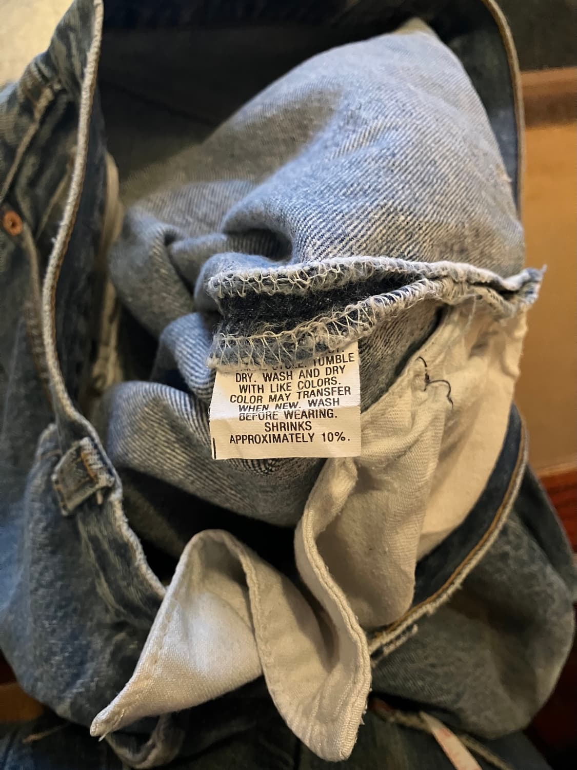 80s USA 빈티지 리바이스 501xx 데님 팬츠 상품이미지9