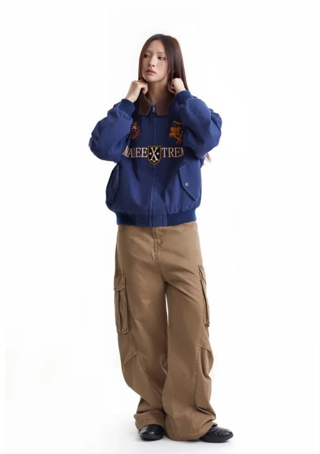 자수 빈티지무드 자켓  상품이미지2