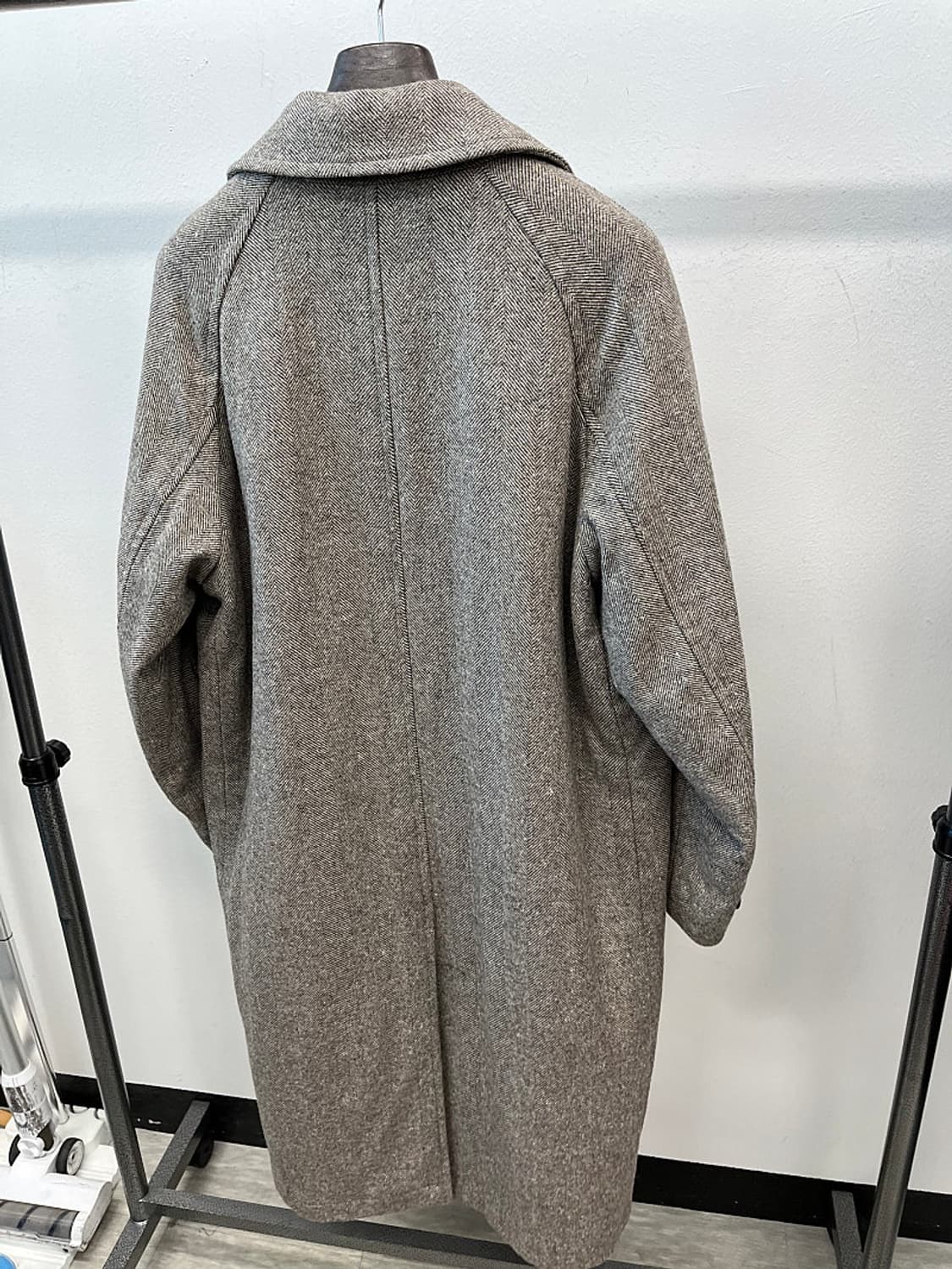 105) 리슈 아브라함문 헤링본 발마칸코트 상품이미지5