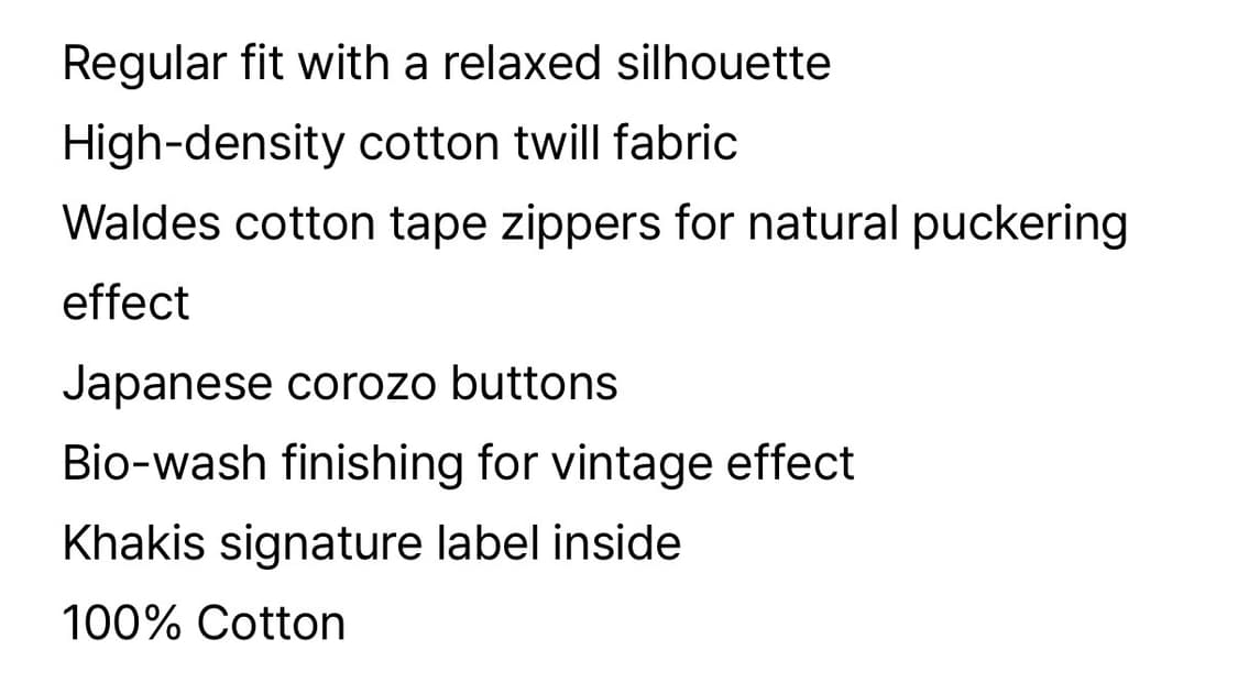 카키스 워시드 스윙 자켓 브라운, XL 상품이미지7