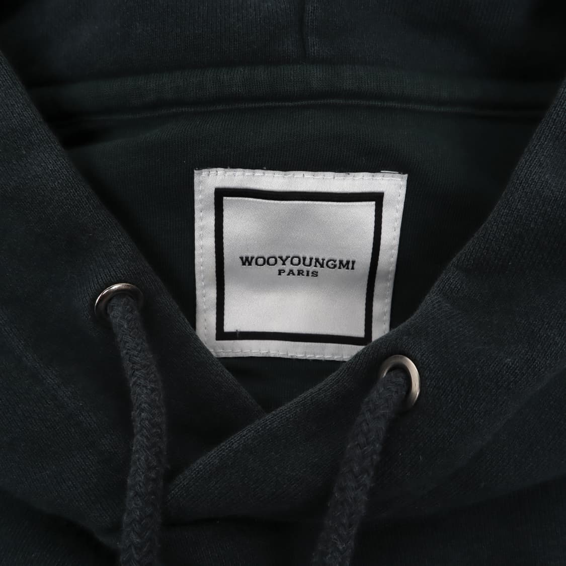 우영미 20fw 시그니처 크롭 후드티 상품이미지8