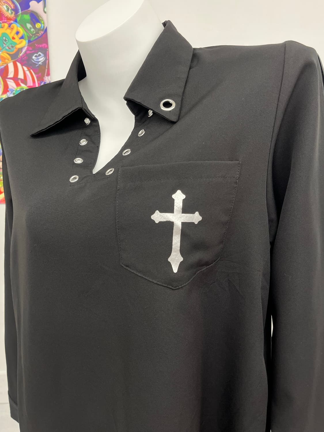 Dearmylove 코르셋 장식 미디 긴팔  상품이미지2