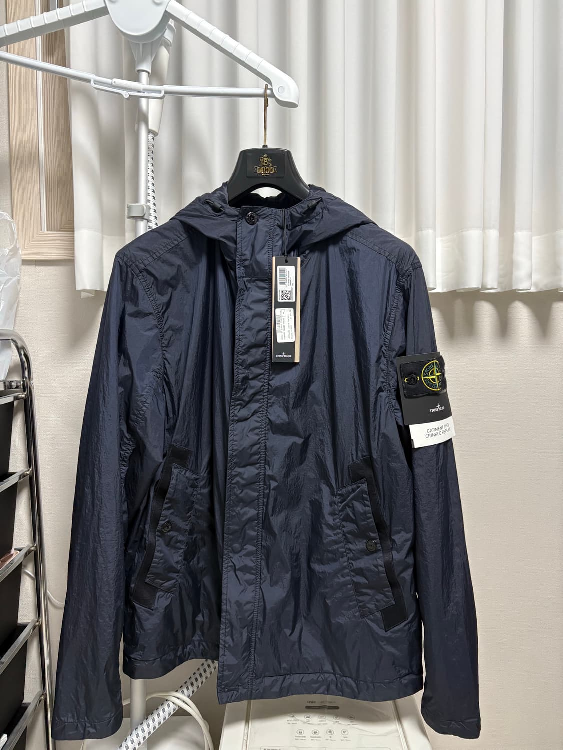25SS 스톤아일랜드 크링클랩스 바람막이 (M) 상품이미지2