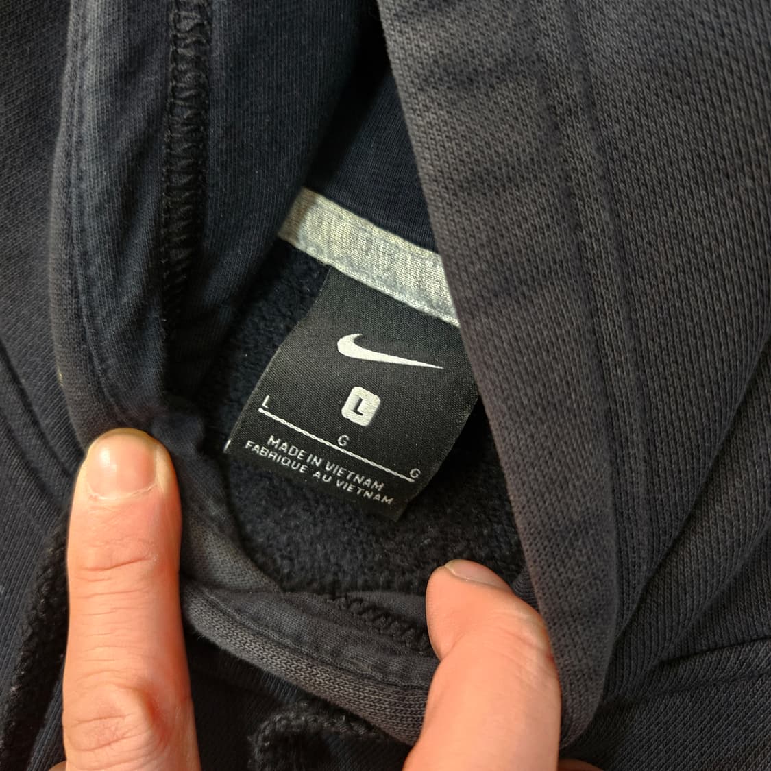 나이키(Nike) 사이드 스우시 기모 후드 L size 상품이미지3