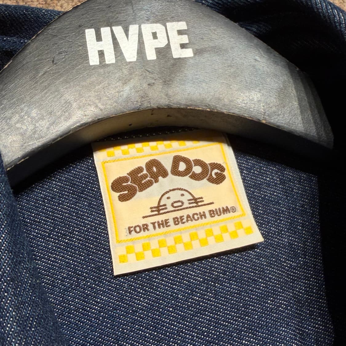 재팬 Sea Dog 데님 셔츠 M 100 상품이미지4