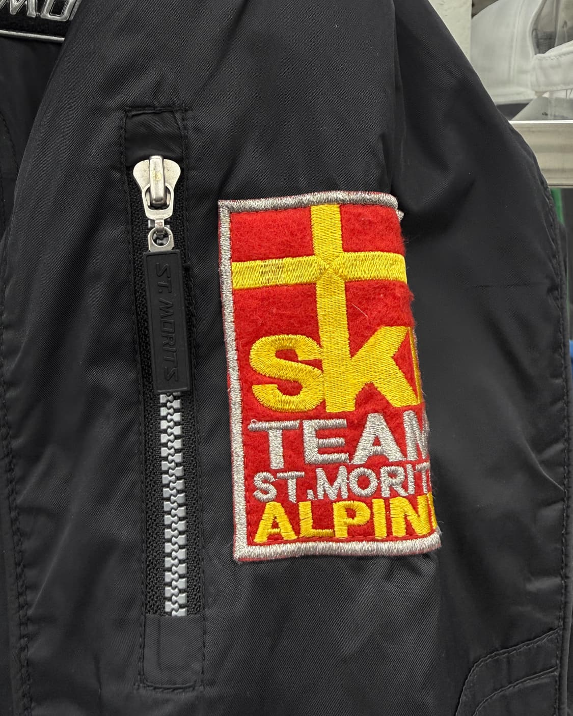 ST.Morits 00s 스키 웨어 택티컬 나일론 자켓 블랙 상품이미지8
