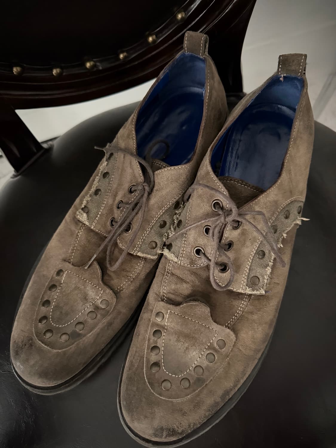 Visaruno stud detail shoes 상품이미지2