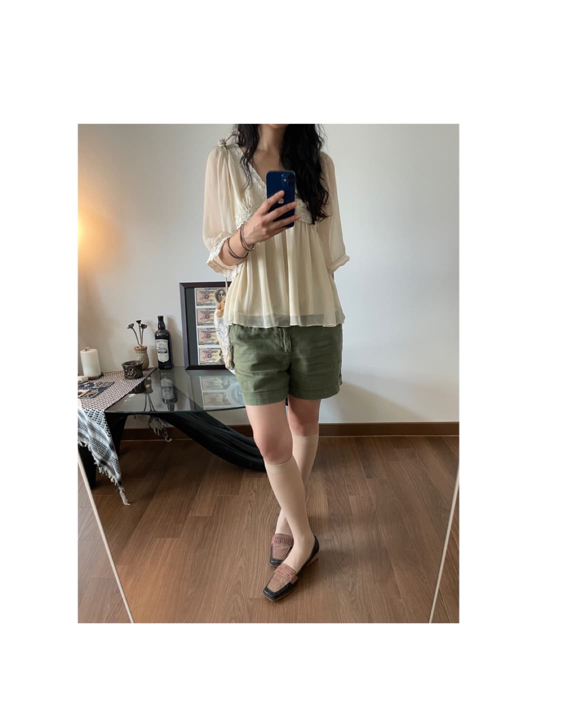 chiffon blouse 상품이미지4