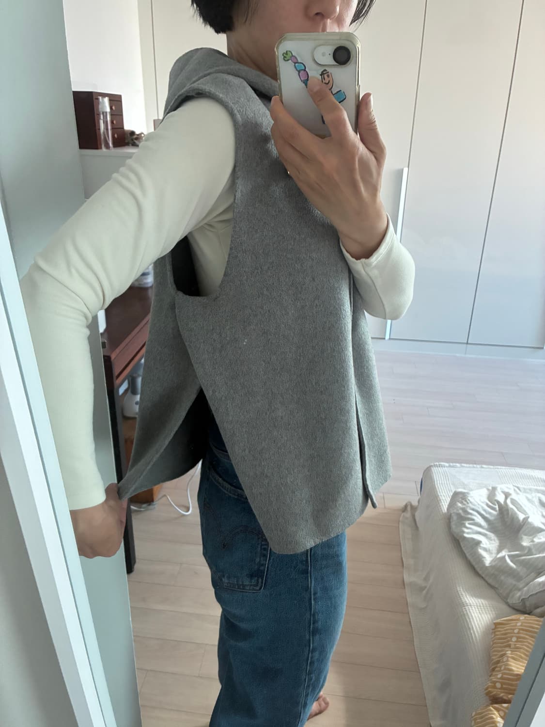 Cos 후드 조끼 상품이미지2