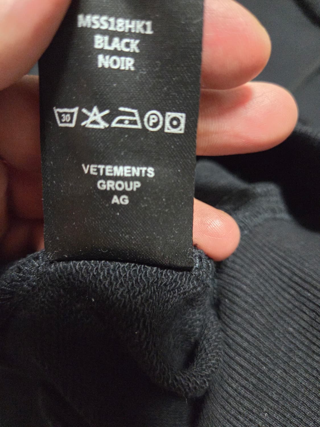 베트멍 로고패치 후드티  상품이미지6