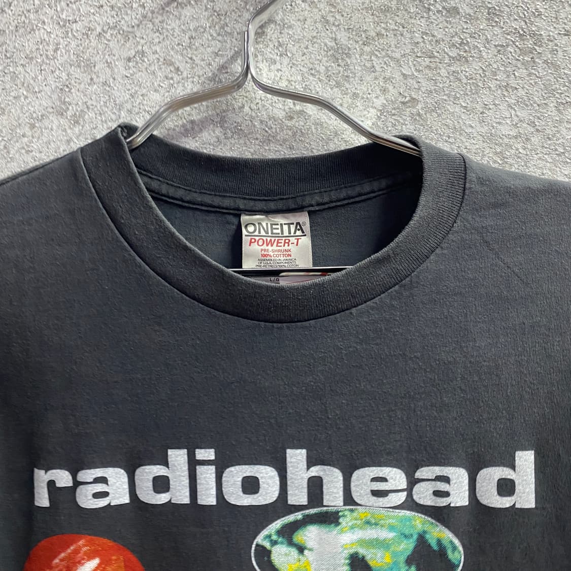 빈티지 라디오헤드 그래픽 반팔티 B4411 상품이미지3