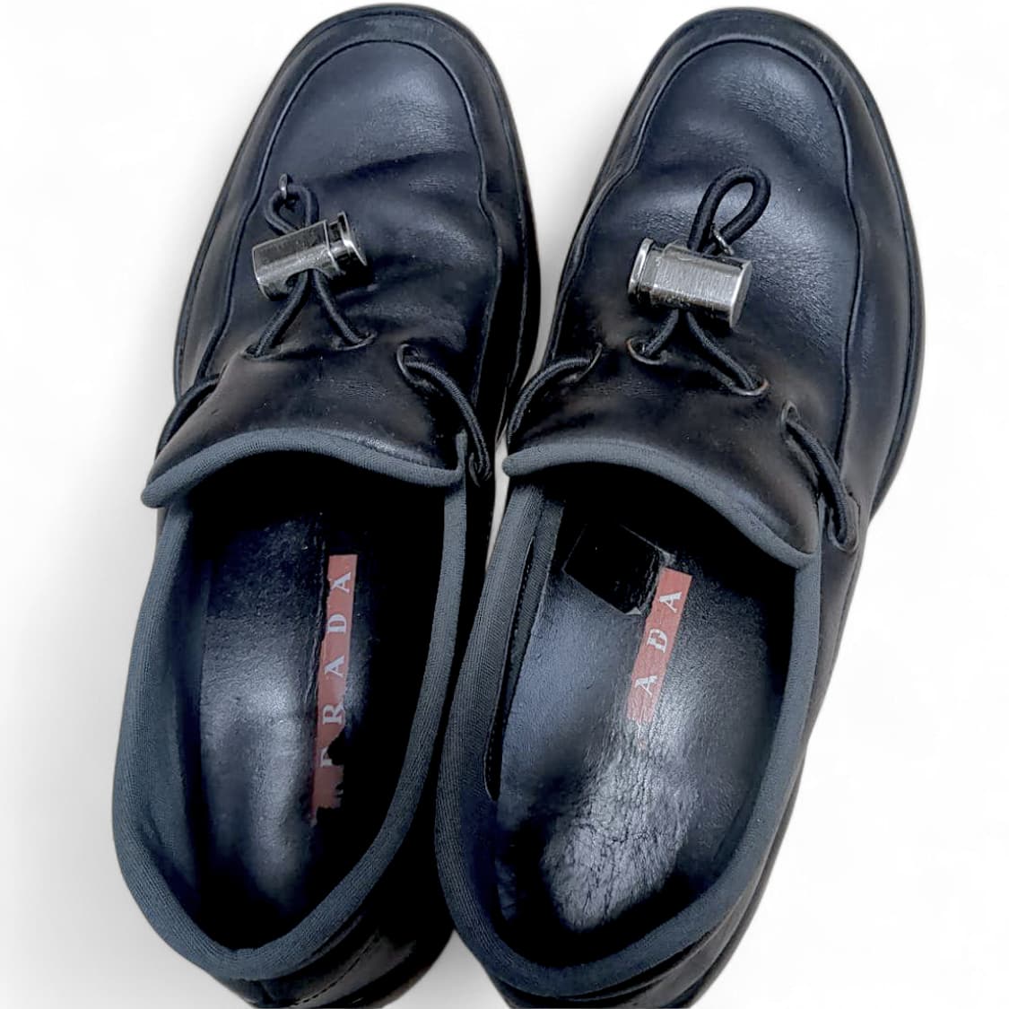 프라다 스포츠 아카이브 가죽 스니커즈 여성 상품이미지2