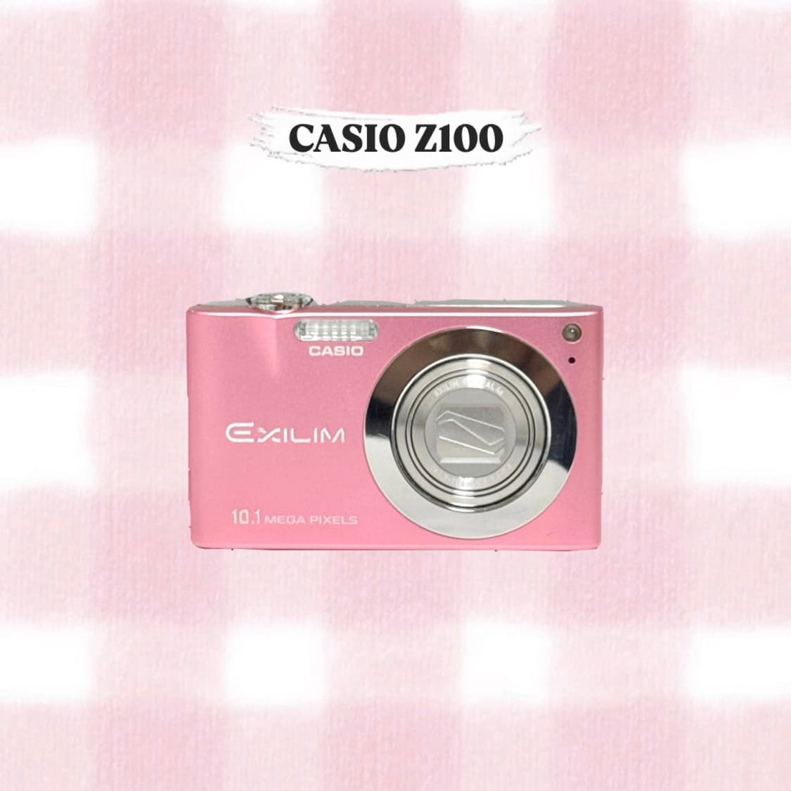 카시오 엑슬림 Z100 베이비핑크 빈티지디카 상품이미지1