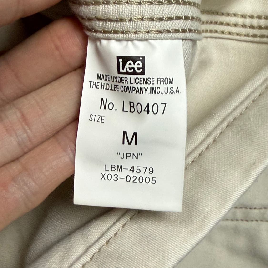 (105) 리 재팬 코튼 커버올 자켓 상품이미지6