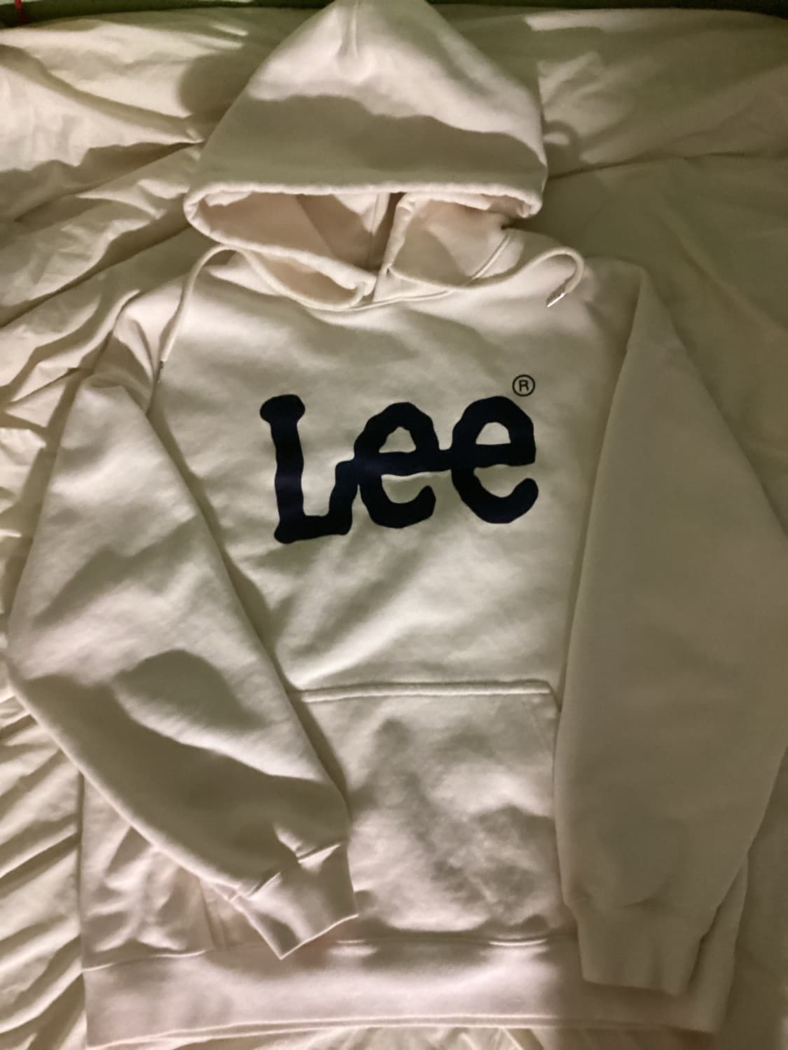 Lee 빅로고 후드티 상품이미지1